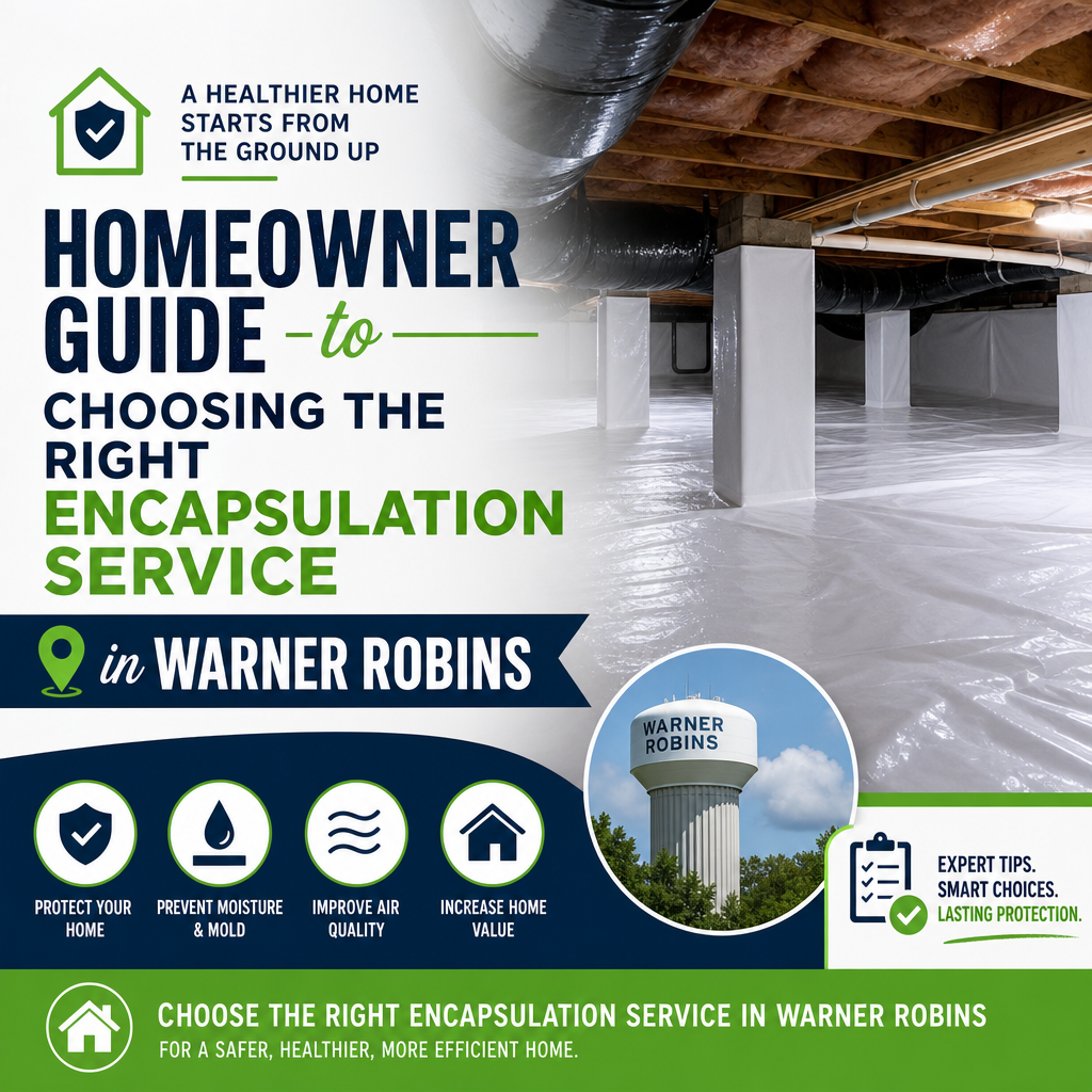 Homeowner guide to choosing the right encapsulation service in Warner Robins for a moisture-free basement